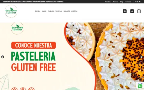Portada del sitio web de Tu Mundo Gourmet